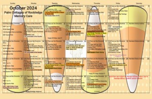 October 2024 event calendar