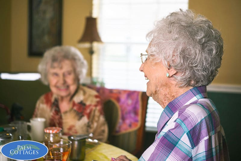 senior care residents enjoying themselves