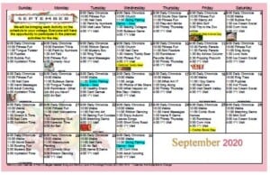 Palm Cottages - Calendar